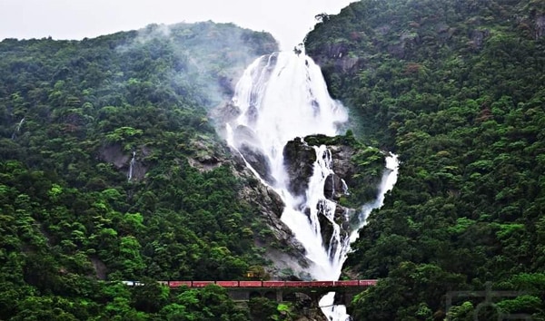 dudhsagar waterfall